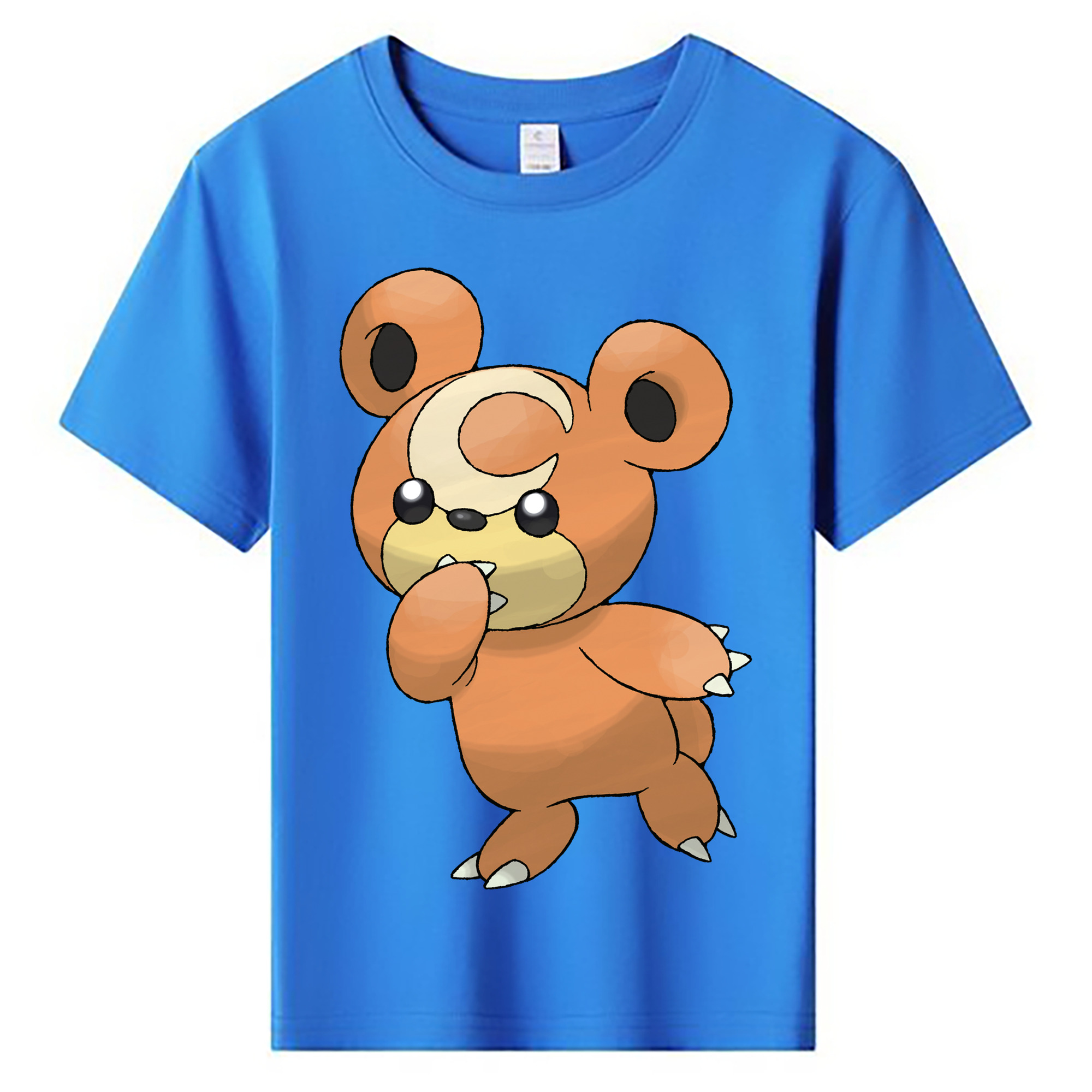 （画像用） ポケットモンスター Pokémon 綿100％キッズTシャツ（フロントプリント）